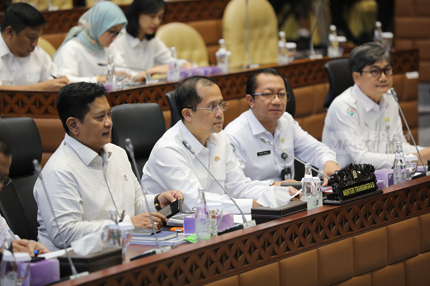 Raker Menteri Transmigrasi Muhammad Iftitah Sulaiman dengan Komisi V DPR