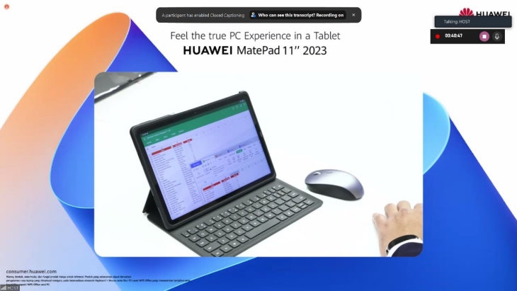 Huawei Resmi Luncurkan MatePad 11, Tablet dengan Kualitas PC