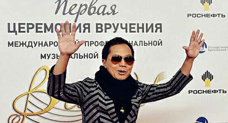 Bawa Nama Indonesia, Sandhy Sondoro Dapat Penghargaan di Rusia