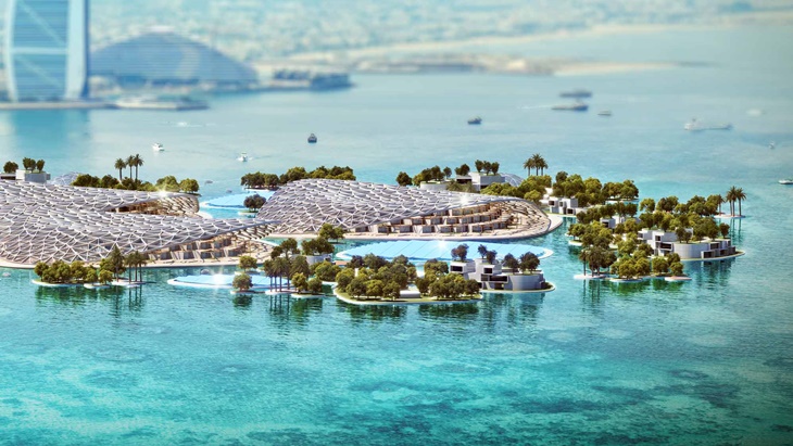 Seberapa Besar Dubai Reefs? 