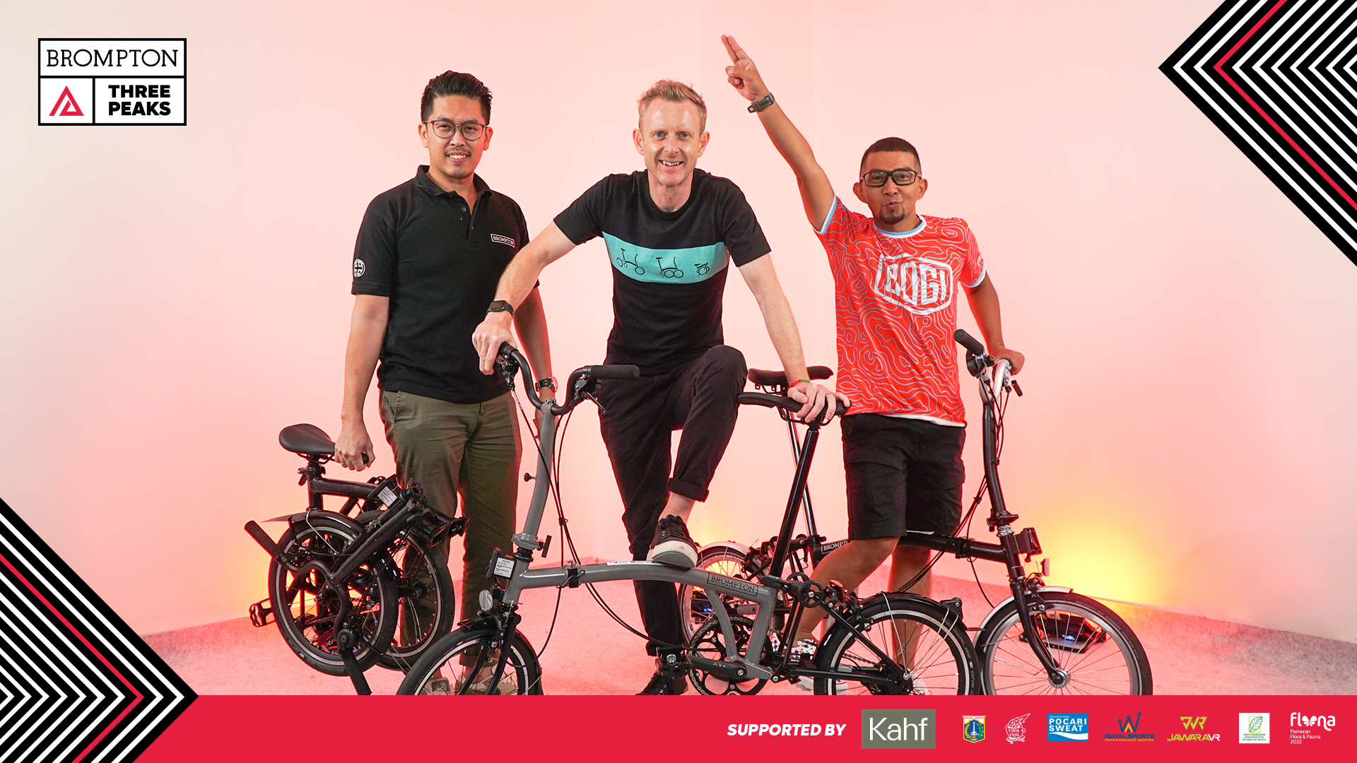 Serunya Three Peaks Challenge, Lomba Balap Sepeda Brompton di Jakarta