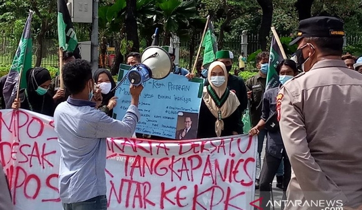 Wagub Tanggapi Unjuk Rasa HMI Terkait Korupsi di DKI