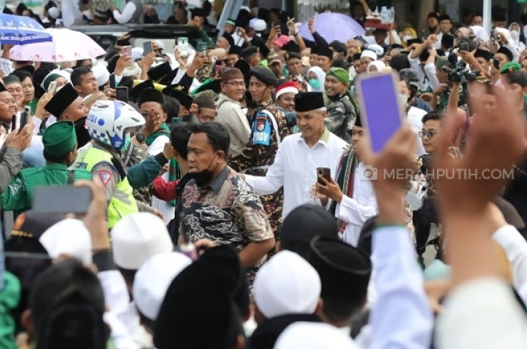 Ganjar dan Prabowo Diteriaki 