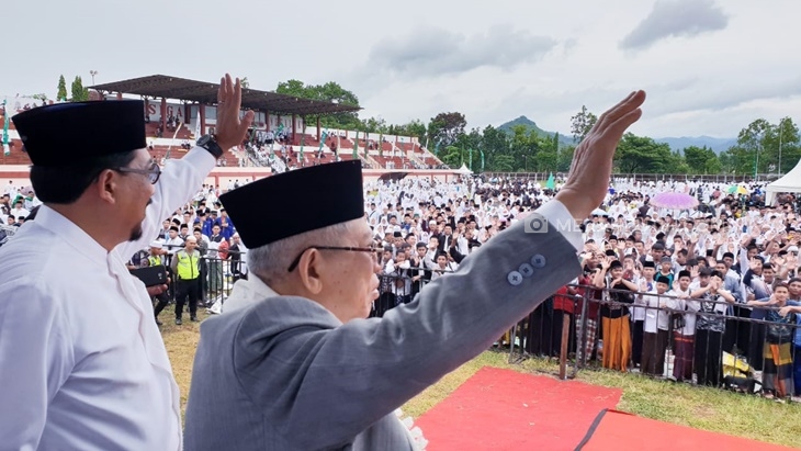 Kiai Ma'ruf Tegaskan Maju sebagai Cawapres Demi Bangsa dan Negara