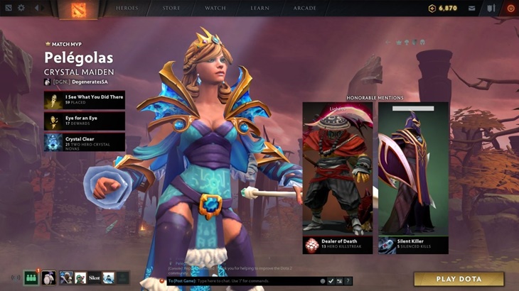 Tangguhnya Support Player DOTA 2, Pas Menang Malah Tidak Diapresiasi