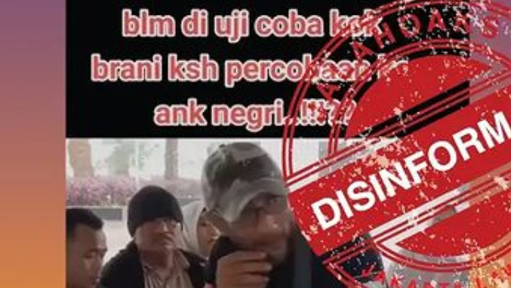 [HOAKS atau FAKTA]: Vaksin Sinovak Belum Pernah Diuji Coba
