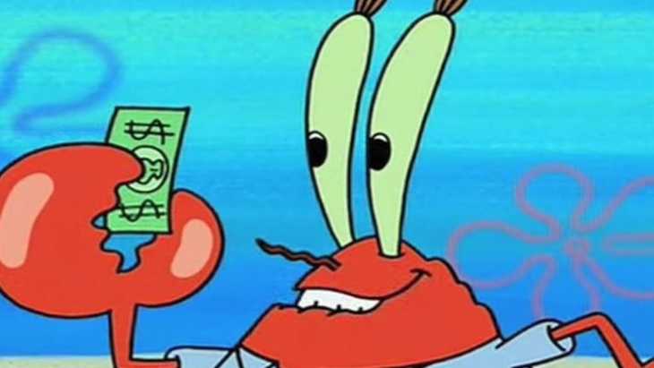 Kisah di Balik si Mata Duitan Mr Krab 
