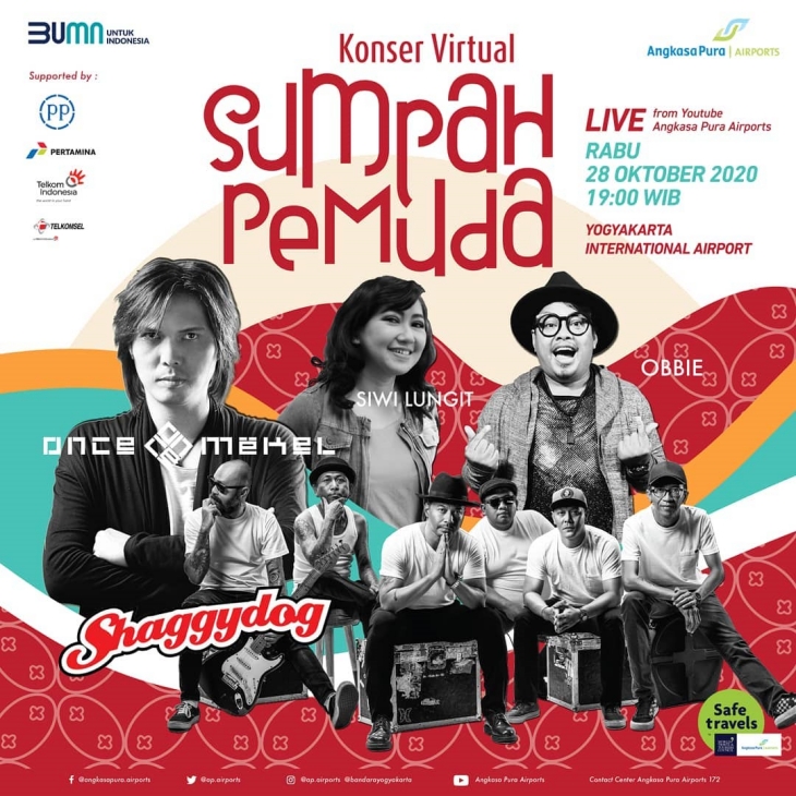 Konser diselenggarakan tanggal 28 Oktober (Foto: Ist)