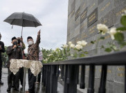 Wapres Ma'ruf Amin Resmikan Monumen Pahlawan COVID-19 Jawa Barat