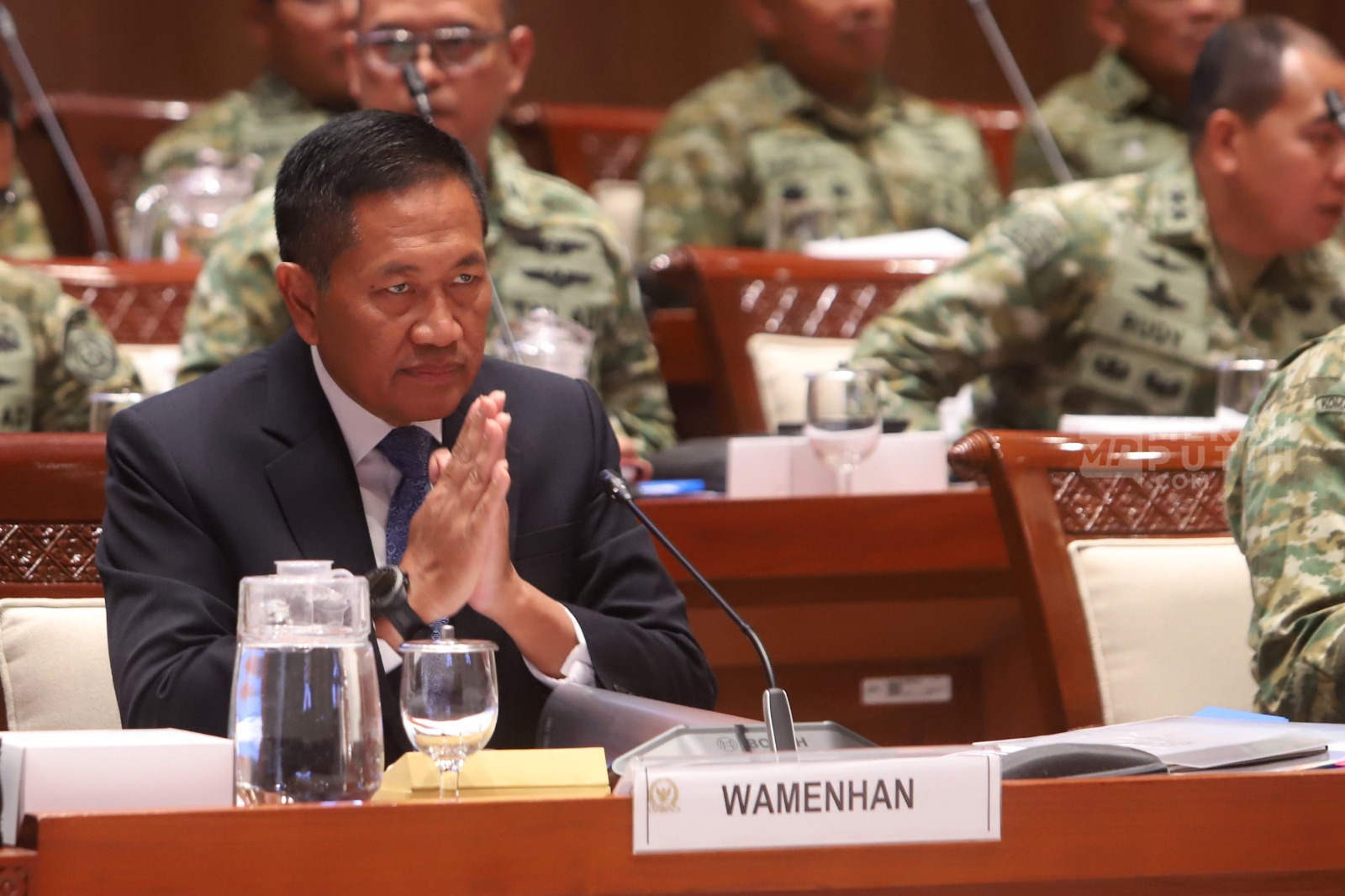 Raker Menhan dan Panglima TNI Bahas Realisasi APBN Tahun Anggaran 2025