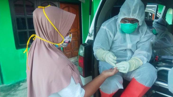 5.447 Penduduk Sentani Jalani Rapid Test, 251 Reaktif