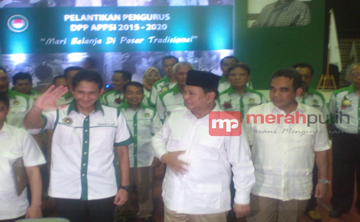 Sandiaga Uno dan Prabowo 