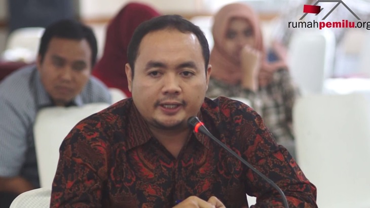 Anggota Bawaslu RI, Mochammad Afifuddin. (YouTube)