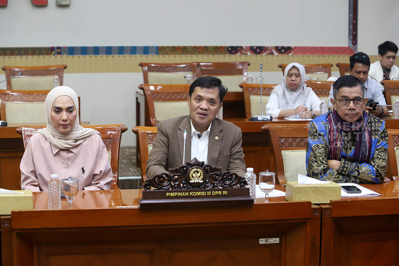 Komisi III  Tanggapi Serangan Siber Draf RUU KUHAP di Situs Web Resmi DPR 