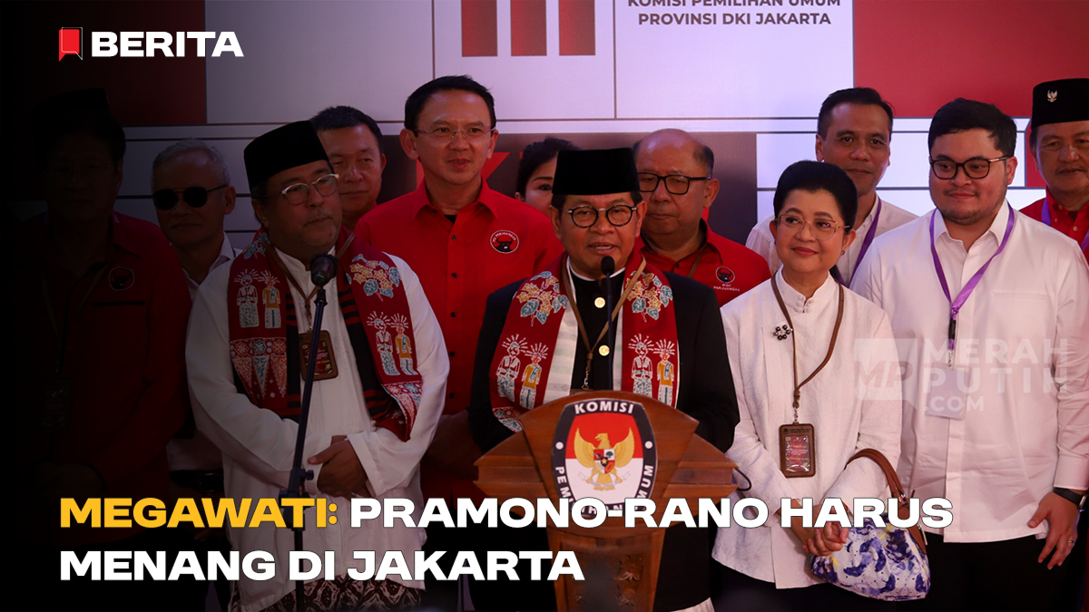 Megawati: Pramono-Rano Harus Menang di Jakarta