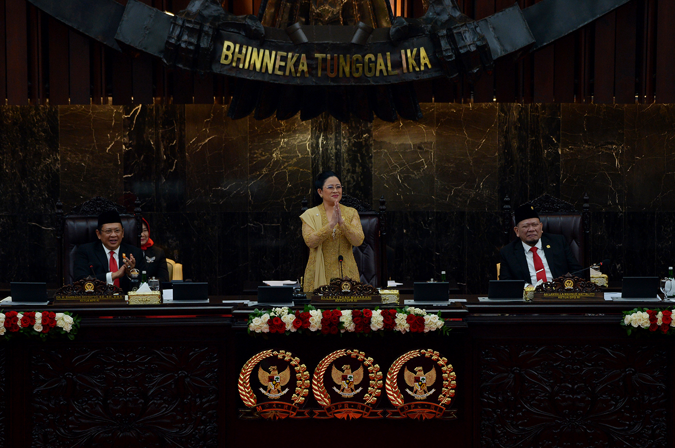 Bersama Puan Ucapkan Selamat kepada Prabowo-Gibran, Bamsoet Selipkan Pesan