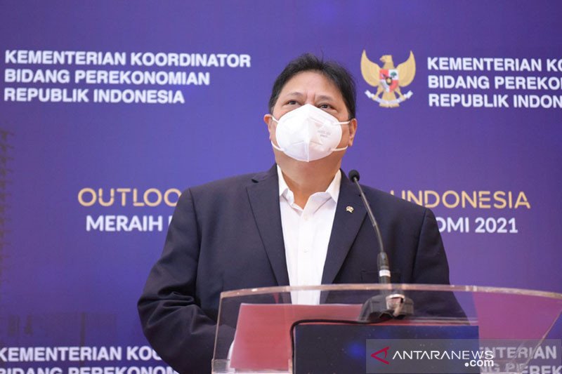 Menko Perekonomian Airlangga Hartarto. (Foto: Antara)