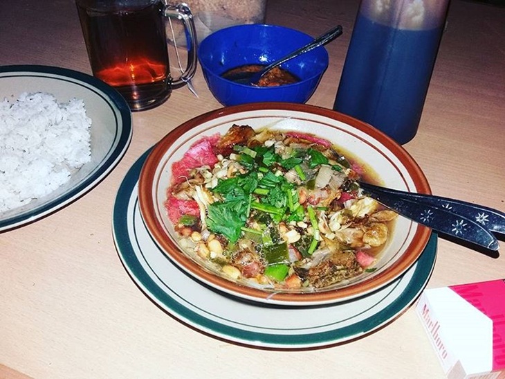 Soto Pangandaran. (Foto: instagram.com/dolphinzagoan)