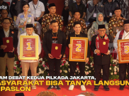 Dalam Debat Kedua Pilkada Jakarta, Masyarakat Bisa Tanya Langsung ke Paslon