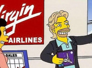 Lagi, 'The Simpsons' sudah Prediksi Perjalanan Richard Branson ke Luar Angkasa