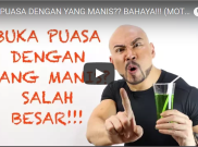 Deddy Corbuzier: Buka Puasa dengan yang Manis Salah Besar!