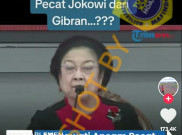 [HOAKS atau FAKTA]: Megawati Usir Jokowi dan Gibran dari PDIP
