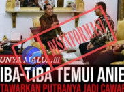 [HOAKS atau FAKTA]: Jokowi Tawarkan Gibran Jadi Cawapres Anies