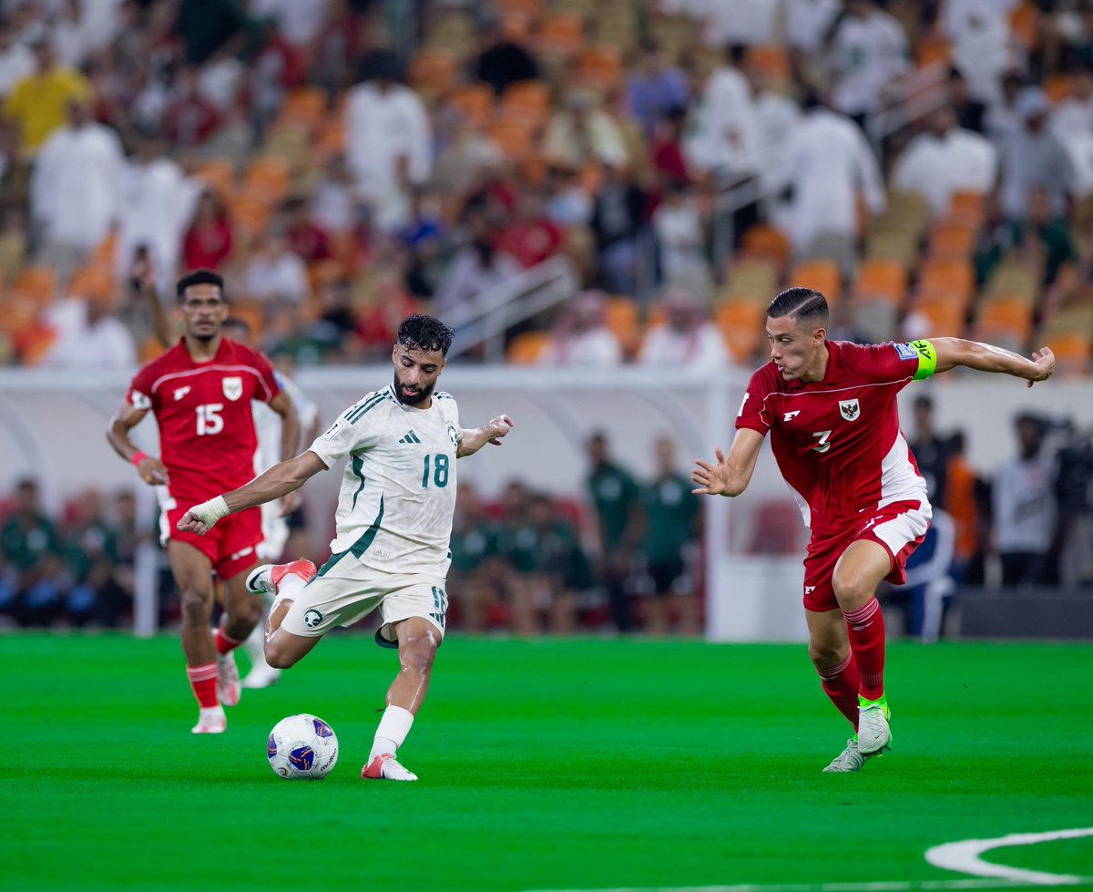 Hasil Kualifikasi Piala Dunia 2026: Diwarnai Kartu Merah, Timnas Indonesia Kalah 2-3 dari Arab Saudi