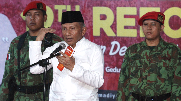Amien Rais Disebut Terima Rp600 Juta dari Dana Alkes