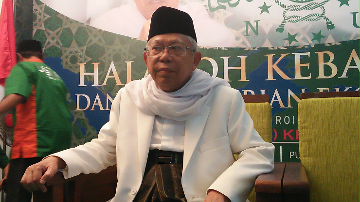 KH Mar’uf Amin Imbau Laporan Terhadap Sukmawati Dicabut