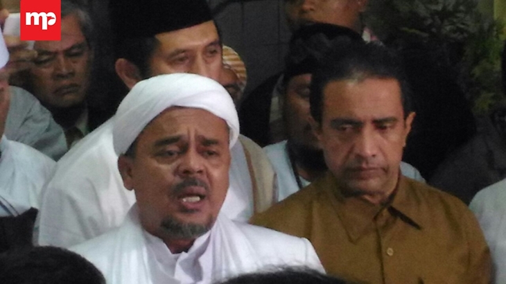Imam Besar FPI Habib Rizieq Shihab. (MP/Fadhli)