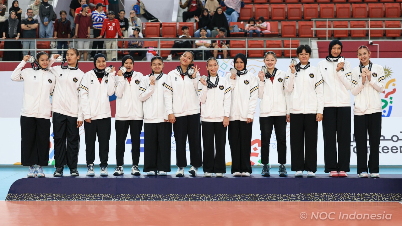 Tim Voli Putri Indonesia Raih Perak di Asian Youth Games 2025 Usai Duel Sengit vs Iran