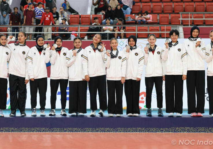 Tim Voli Putri Indonesia Raih Perak di Asian Youth Games 2025 Usai Duel Sengit vs Iran