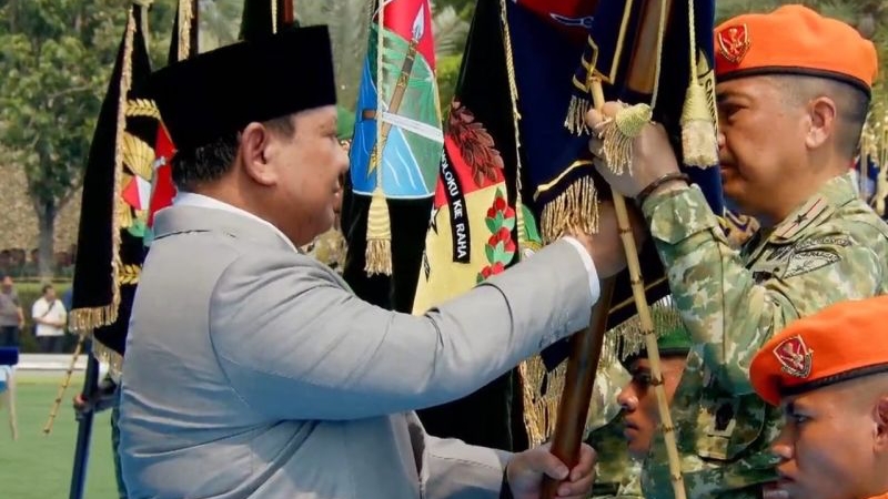 HUT Ke-81 TNI: Prabowo Resmikan 204 Satuan Baru dan Enam Kodam