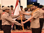 Presiden Jokowi Minta Pramuka Indonesia Beri Citra Positif di Jambore Dunia