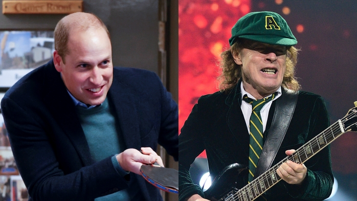 Pengeran William Mengaku Suka Mendengarkan AC/DC