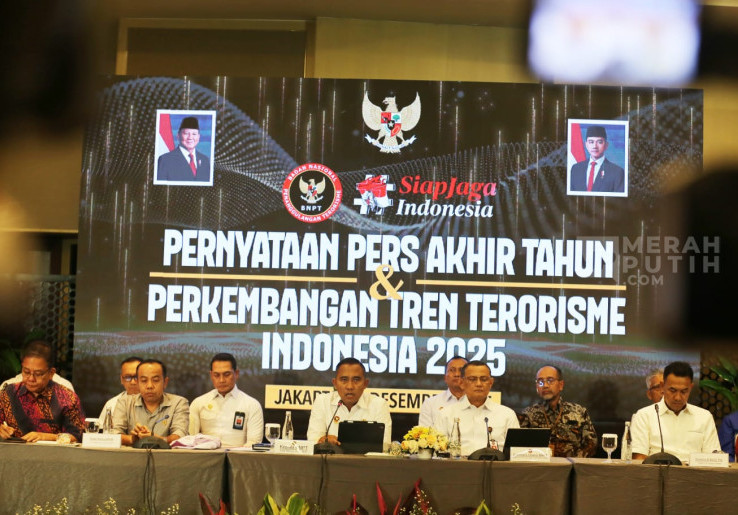 BNPT Sampaikan Rilis Akhir Tahun dan Perkembangan Tren Terorisme Indonesia 2025