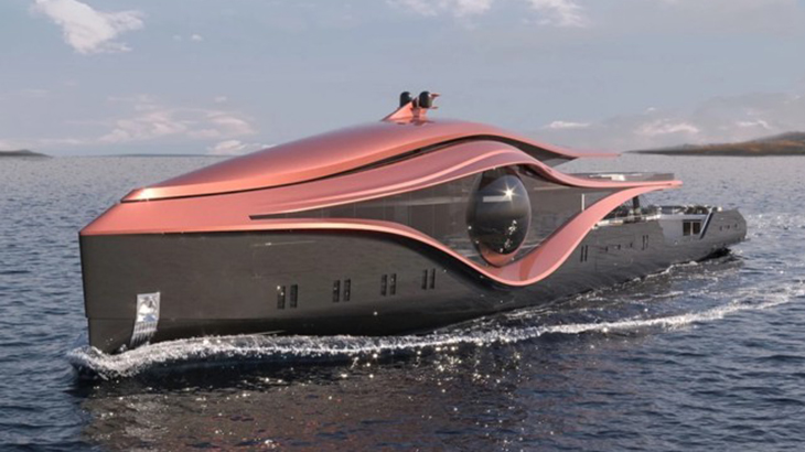Pesawat Antariksa, Hiu, Hingga Origami, Desain Terkini Superyacht 