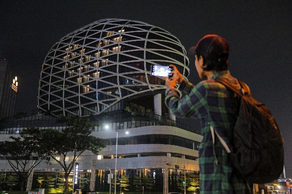 Ini merupakan bentuk cinta JHL Solitaire (Foto: MP/Rizki Fitrianto)
