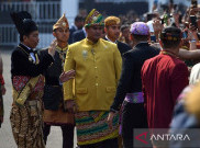 Presiden Joko Widodo Pimpin Upacara HUT ke-78 RI di Istana