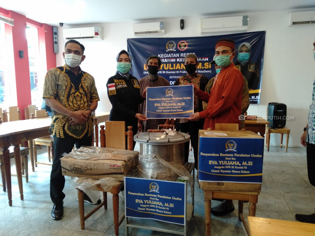 Sambangi Tempat Usaha Eks Napiter, Komisi III DPR Dukung Kemandirian Ekonomi