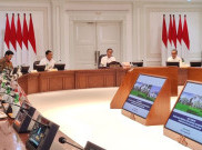 Tidak Ada Wapres, Prabowo Duduk Bersebelahan Dengan Jokowi Saat Ratas APBN 2025