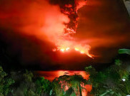 2 Kapal Dikerahkan Untuk Evakuasi Warga Terdampak Erupsi Gunung Ruang
