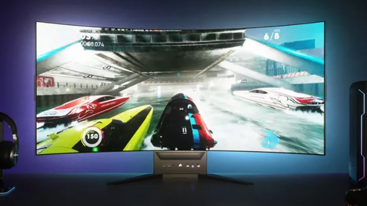 Corsair Lepas Monitor 45 Inci dengan Layar Fleksibel