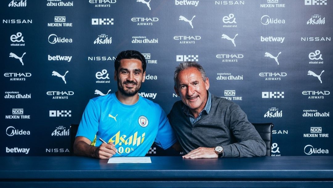 Ilkay Gundogan Resmi Kembali ke Manchester City