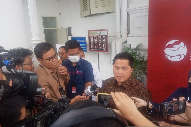Erick Thohir Jawab Isu Terkait Pemecatan Shin Tae-yong