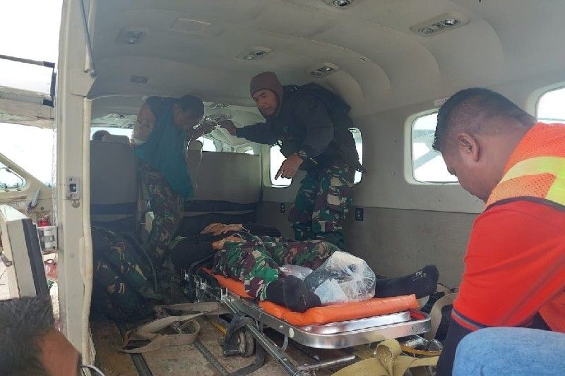 Kontak Senjata dengan KKB di Ilaga, Dua Prajurit Yonif R 408/SBH Terluka