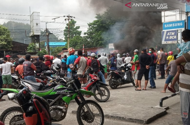 Kerusuhan di Manokwari Papua Barat