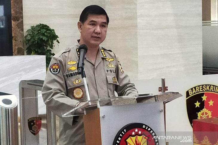 Kepala Bagian Penerangan Umum Polri Kombes Pol Ahmad Ramadhan. (ANTARA/HO-Humas Polri/am)