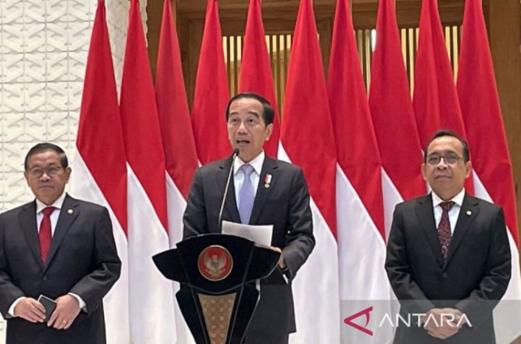 Jokowi Bantah Kunkernya Buntuti Lokasi Kampanye Ganjar